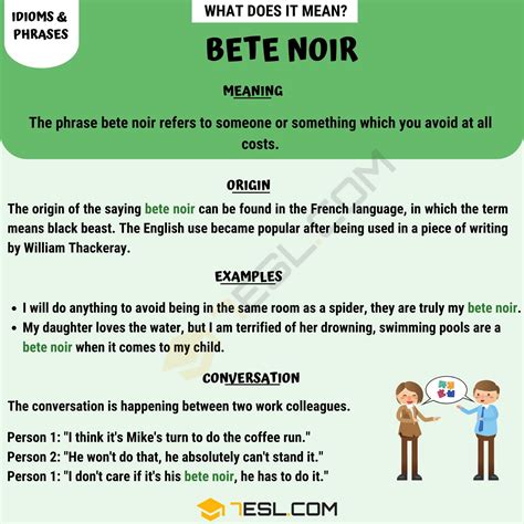 bete noire translation